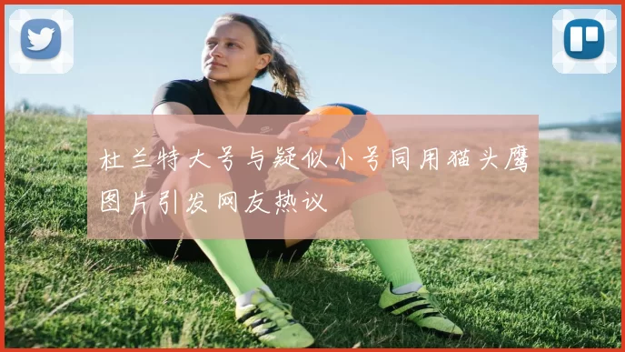 杜兰特大号与疑似小号同用猫头鹰图片引发网友热议